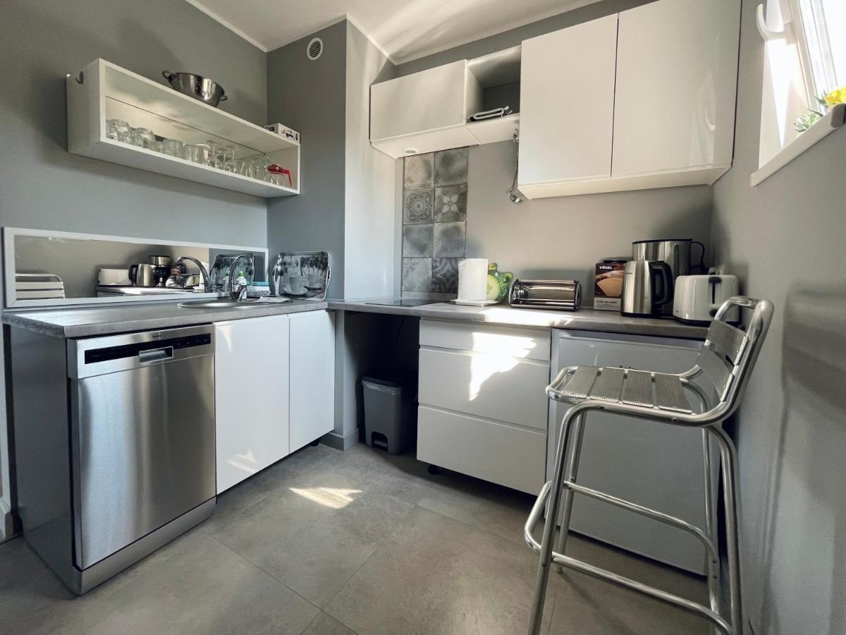 Apartamento Zlota Rybka Rewa Exterior foto