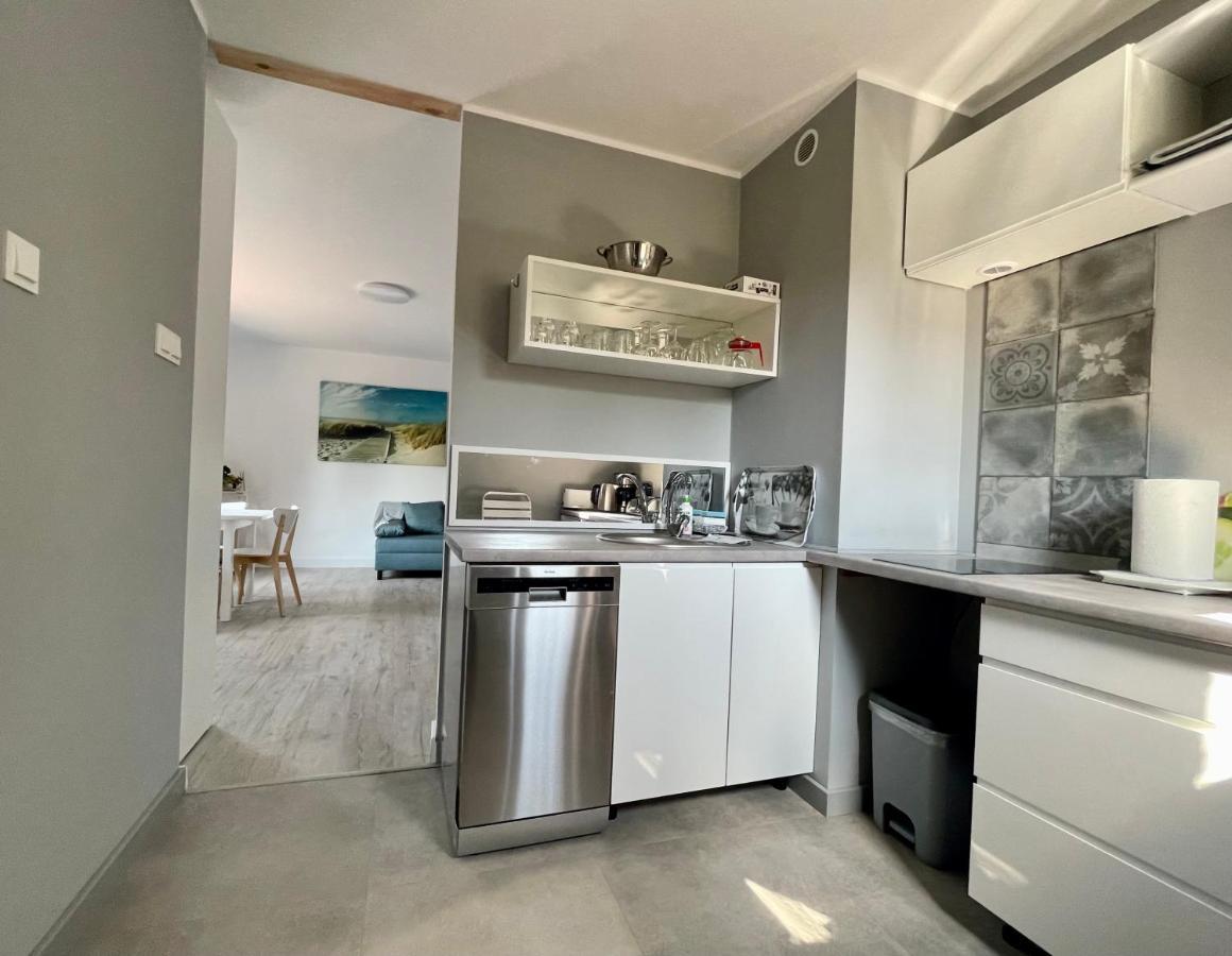 Apartamento Zlota Rybka Rewa Exterior foto
